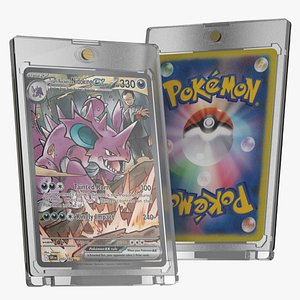 TCG Magnetic Card Holder MockupTCG Magnetic Card Holder Mockup 3D model