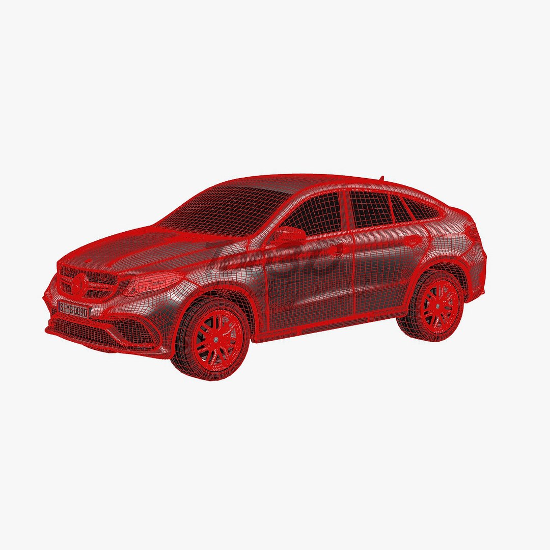 gle amg 3d model