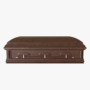 Closed Funeral Casket