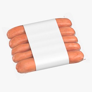 sausage packaging 03 02 3D