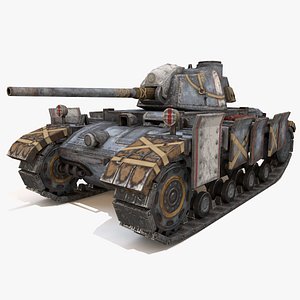 tank vehicle 3D model