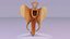 Elephant head wall decor high-poly 3D model