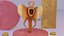 Elephant head wall decor high-poly 3D model