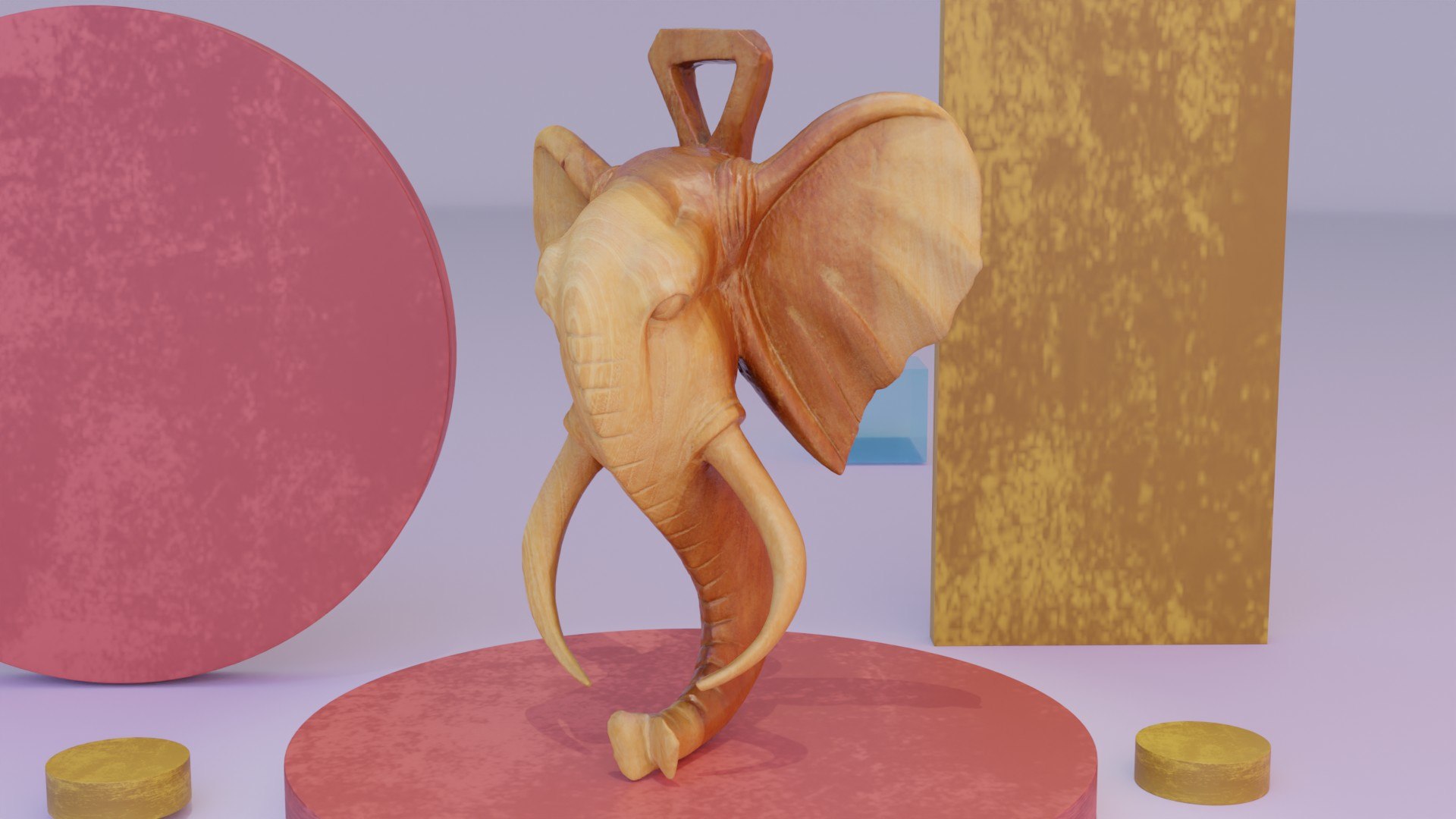 Elephant head wall decor high-poly 3D model model https://p.turbosquid.com/ts-thumb/Uz/DL8WET/vP/highrender0010/jpg/1637509756/1920x1080/fit_q87/d5cab10bb9491170d0da48a0b278ee0a23df2830/highrender0010.jpg