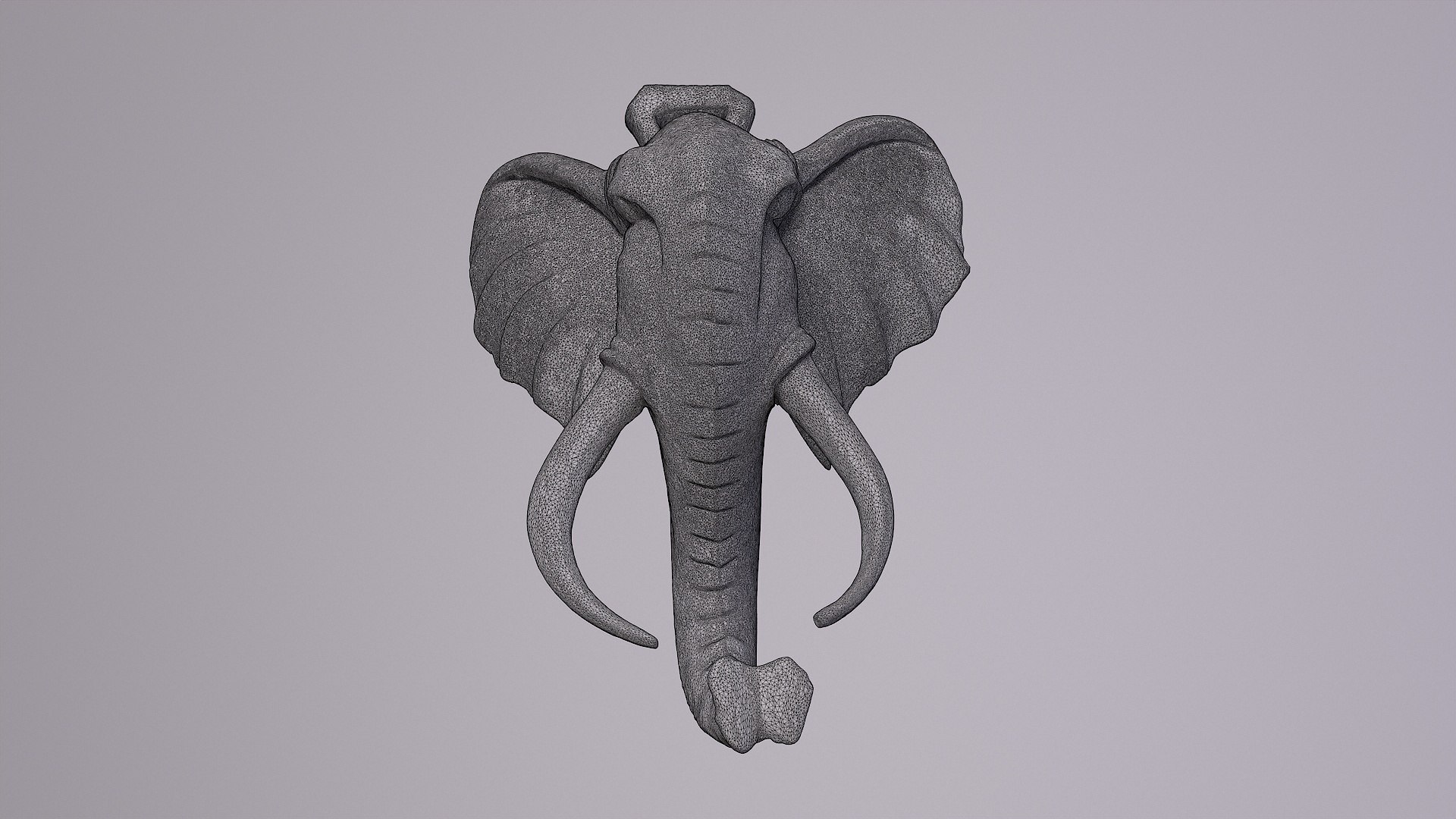 Elephant head wall decor high-poly 3D model model https://p.turbosquid.com/ts-thumb/Uz/DL8WET/vs/wire/jpg/1637509757/1920x1080/fit_q87/dc8a13f37a6f2ae3226f2e14287d50bd75c1cb0d/wire.jpg