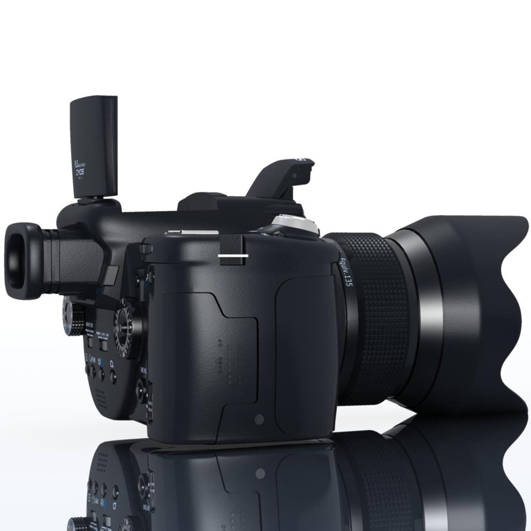 Sony Cybershot Dsc-r1 3d Model
