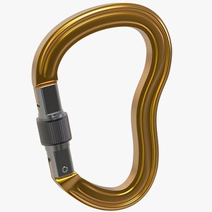 Orange Carabiner