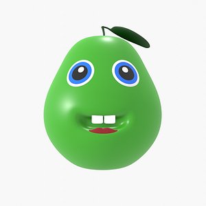 Pear Toy Fruit 3D