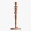 Manichino di legno 02