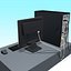 computer 3D model