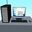 computer 3D model