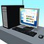 computer 3D model