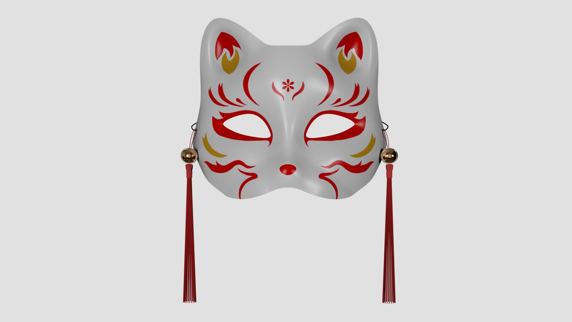 3D Fox Mask - TurboSquid 1689236