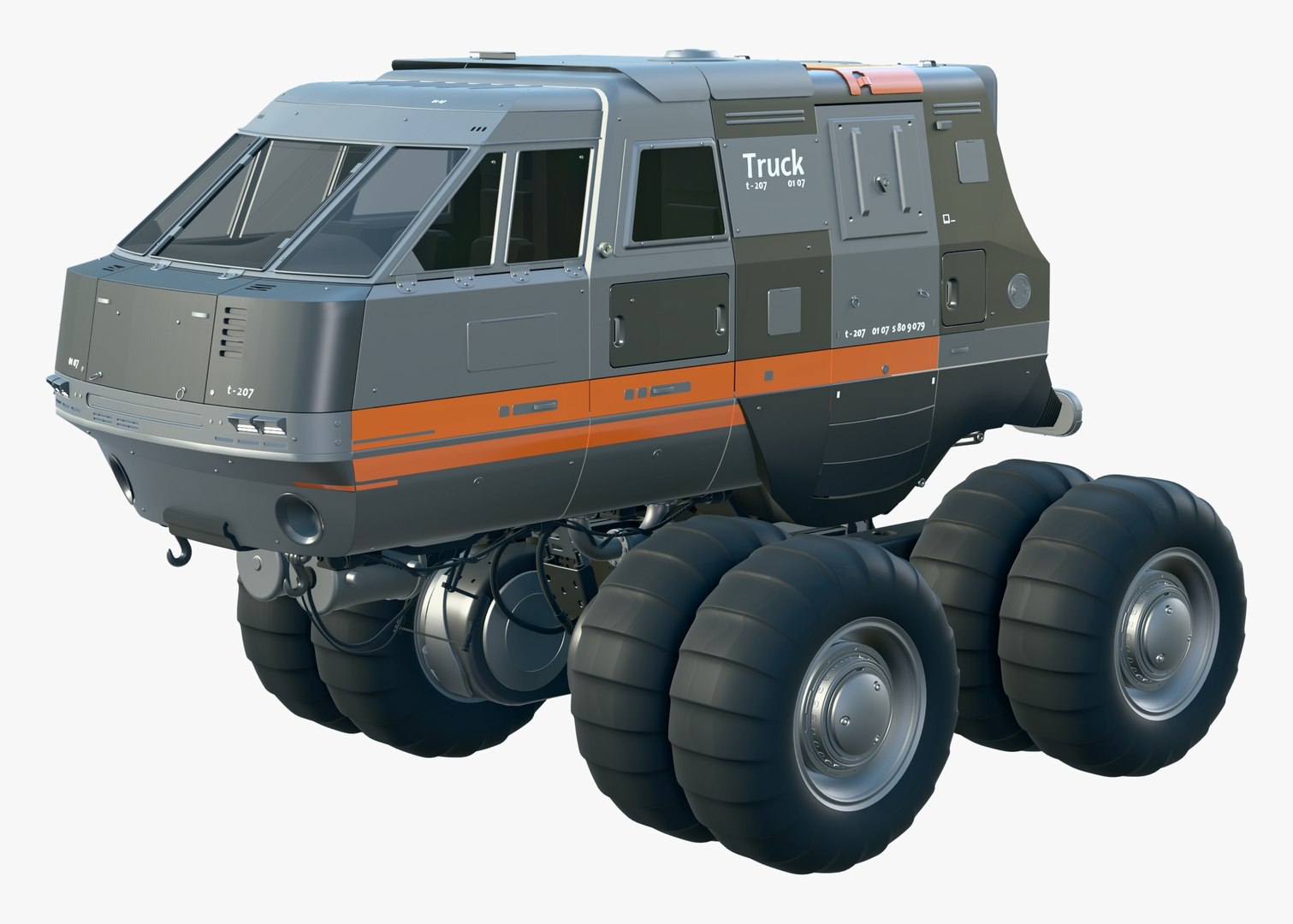 Sci-Fi Exploration Vehicle M1 3D Model - TurboSquid 2482751