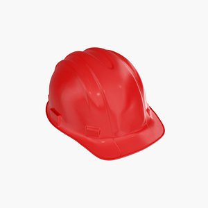 Construction Helmet 01 3D model