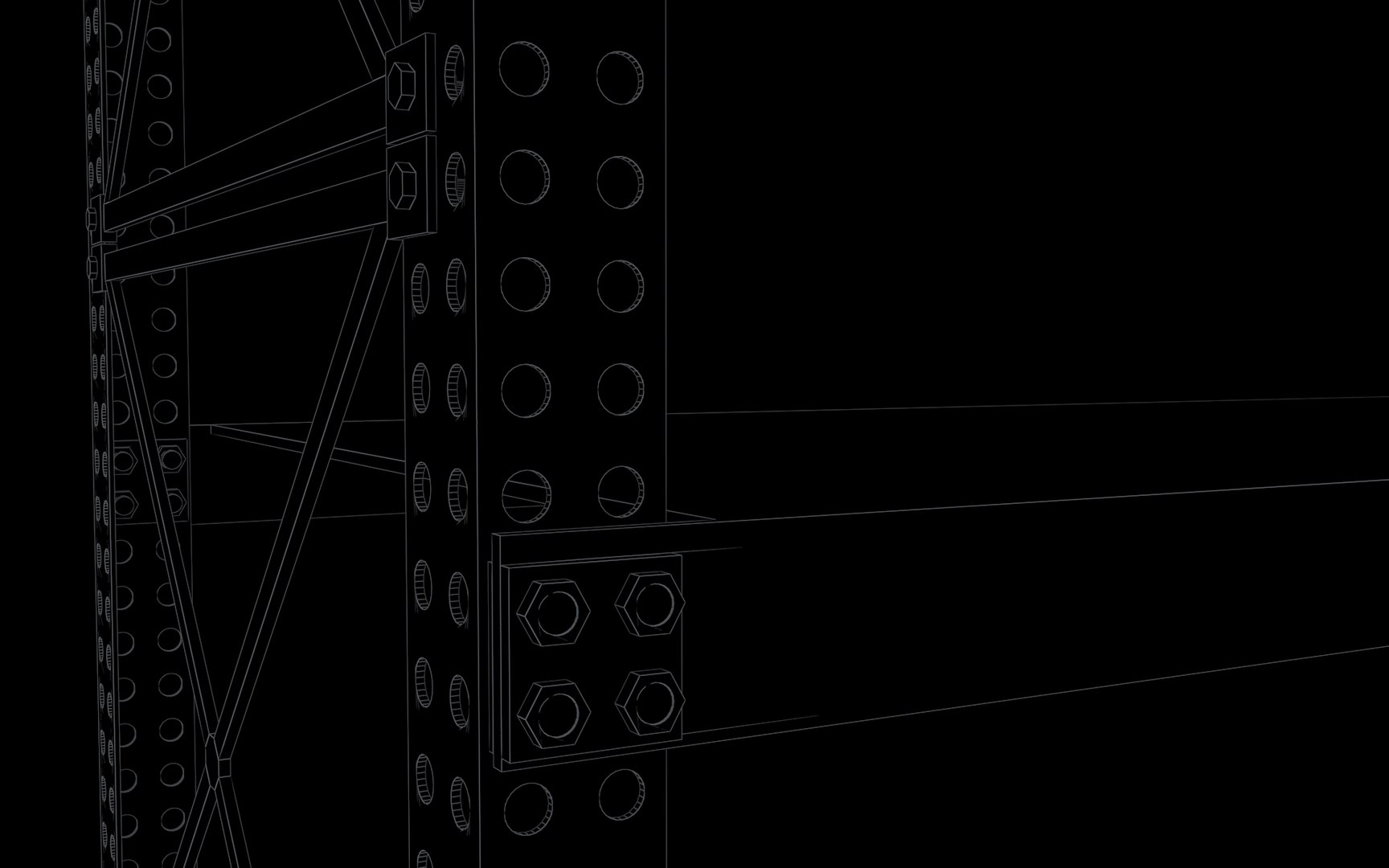 Modular Industrial Rack 3D Model - TurboSquid 1223121