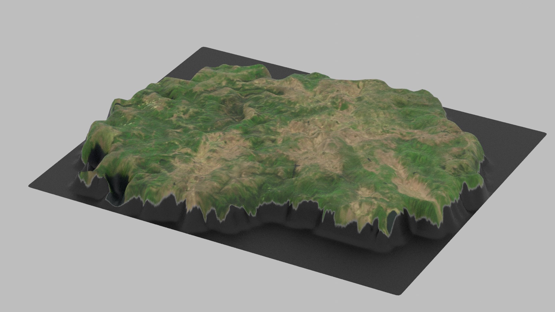 3D North Macedonia Map Country model - TurboSquid 2076291