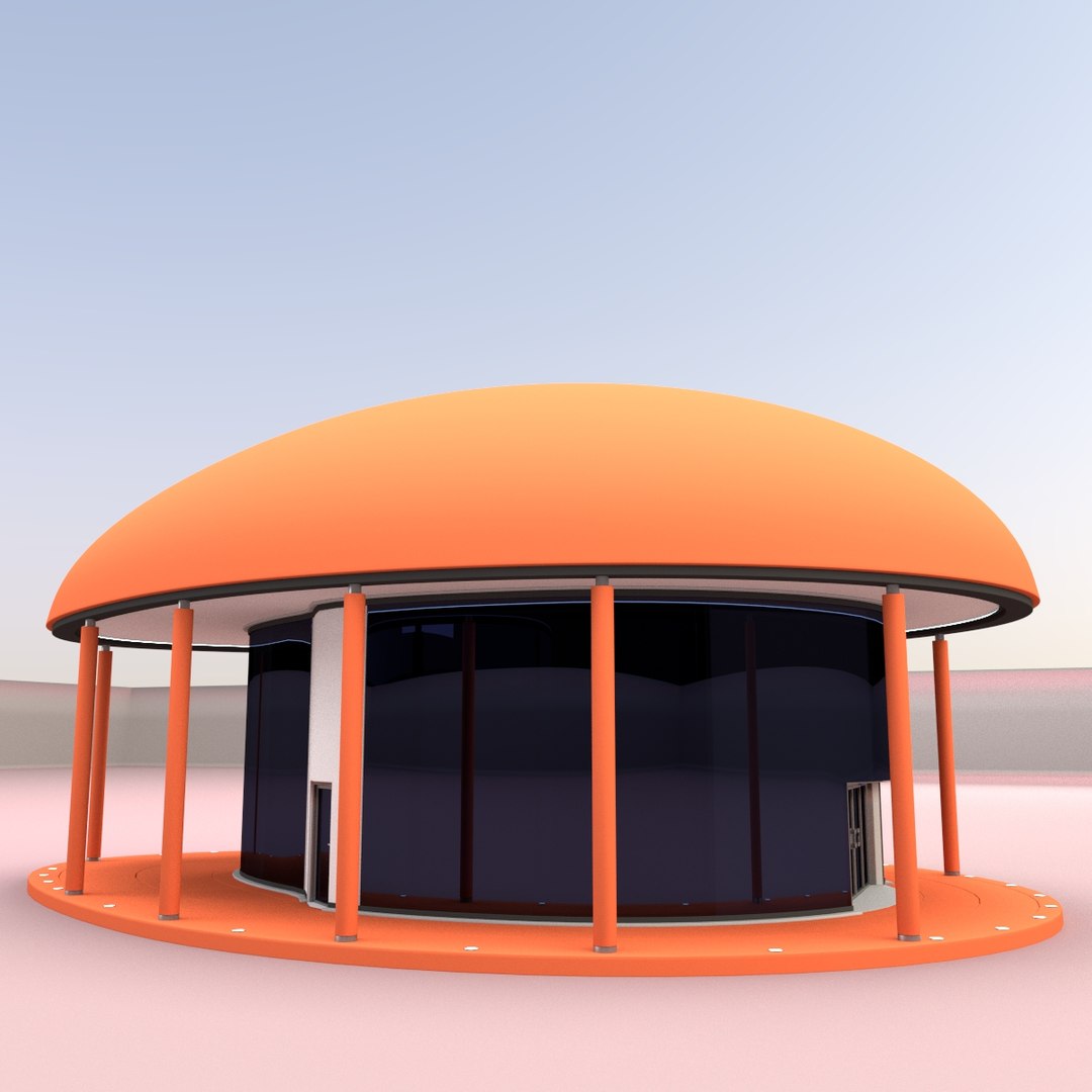 Scene Filler Building 3d Obj