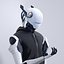 Tecnologia Avatar Robot Meccanico Fantascienza Circuito elettronico Cyborg Maschio Divino NFT Avatar maschile Alie