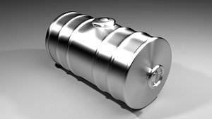 3D Steel Water Tank 4 model