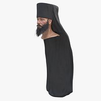 Orthodox Monk Head