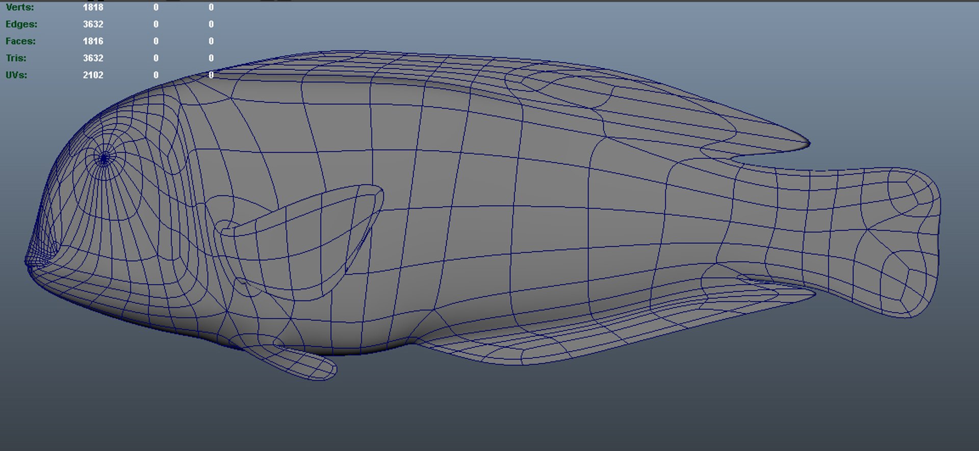 3D Pearly Razorfish - TurboSquid 1296687