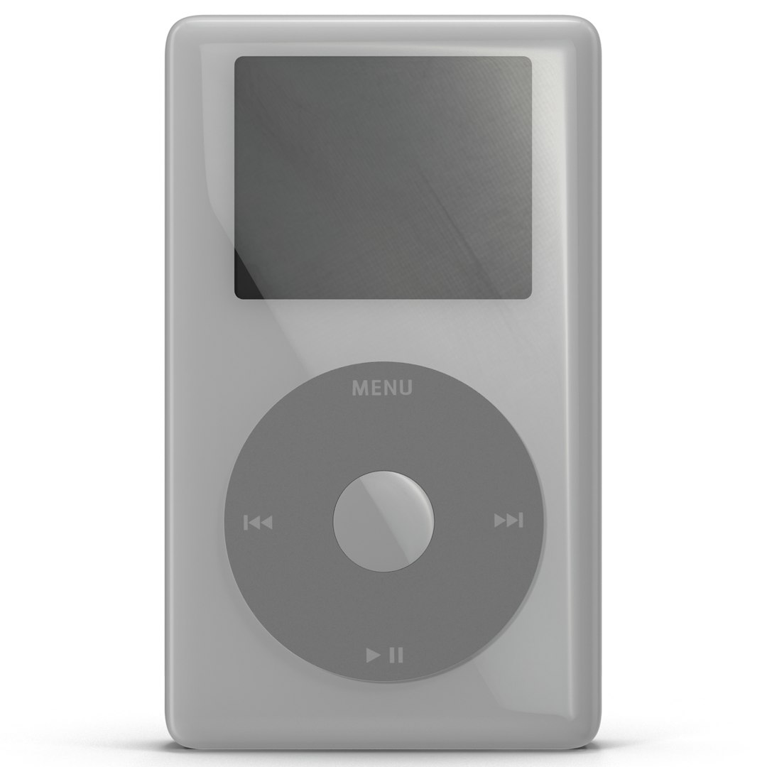 iPod Photo 3D Model 3D model preview