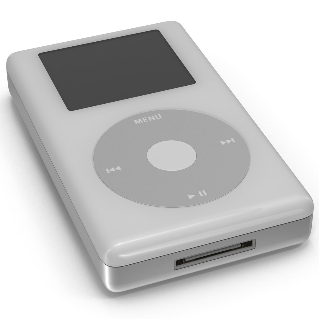 Ipod Photo Modeled 3d Model