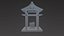 Temizuya - 4 Japanese Shinto Temizuya -4 GameReady Versions