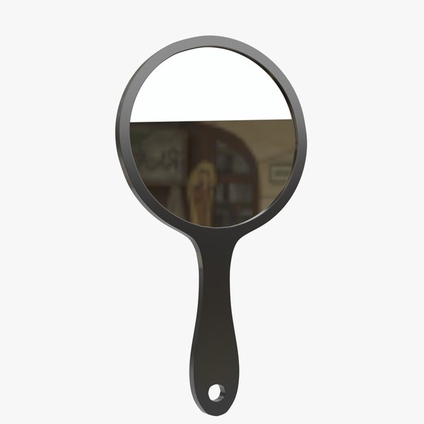 handheld mirror 3D