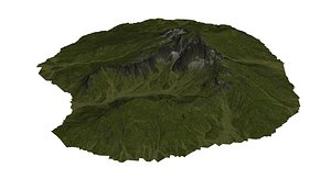 3D Landscape4 3d model model