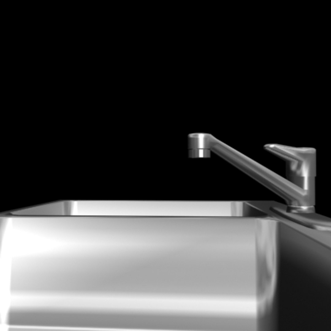 Kitchen Sink 3d Model