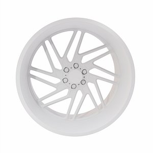 3D Alloy wheel detailed 3d model