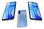 Realme V20 Blue Low Poly