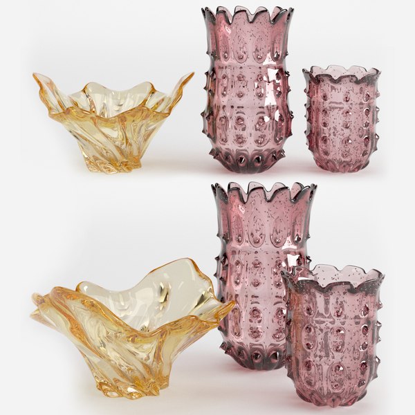 2 vase 3D model - TurboSquid 1488878