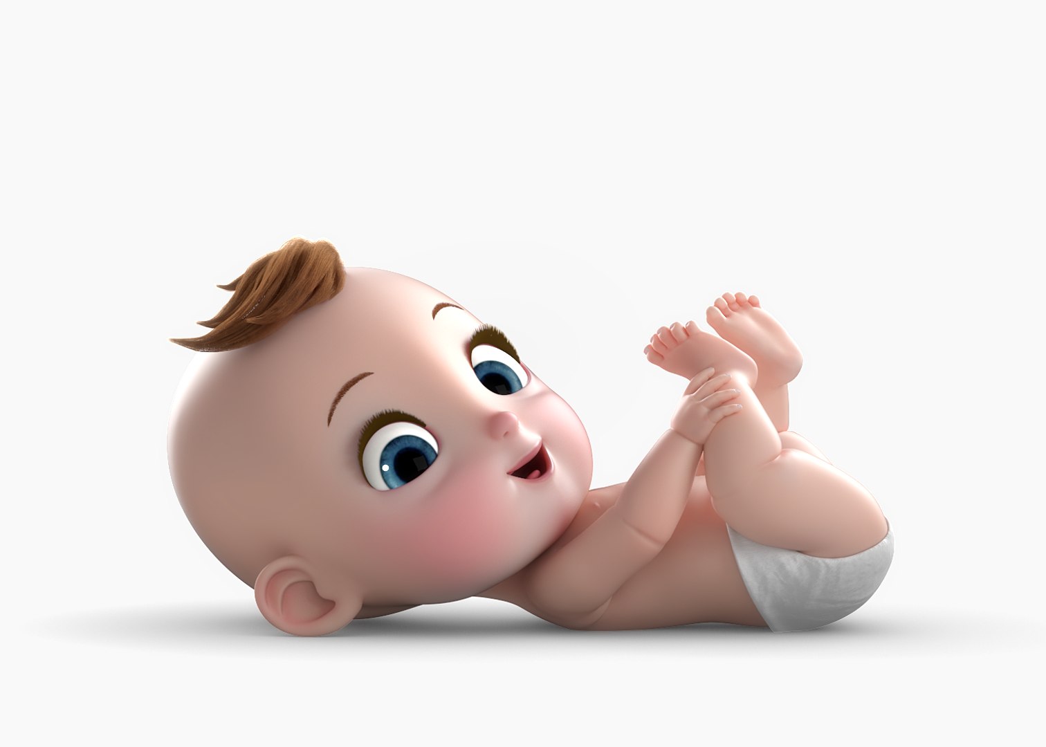 Baby 3d model