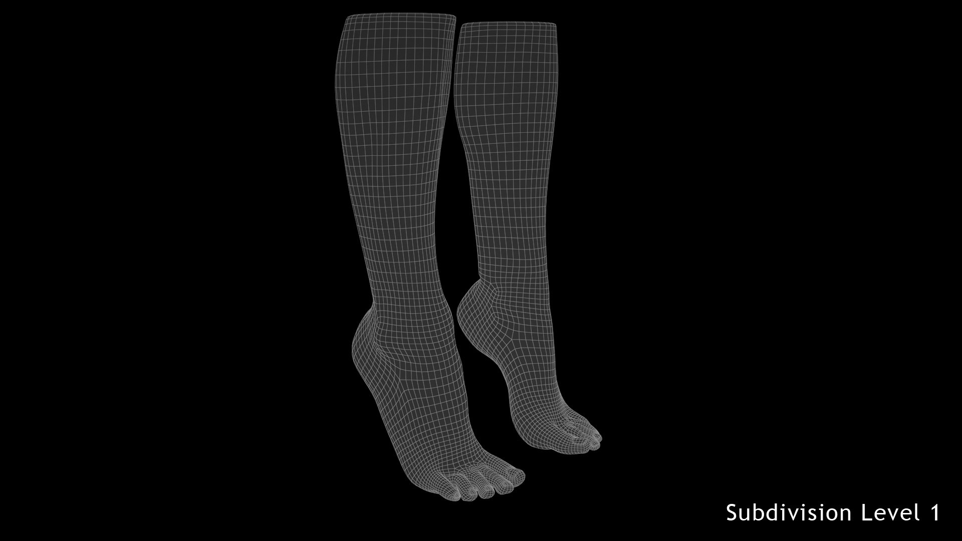 Female Feet High Heels 3D - TurboSquid 1734703