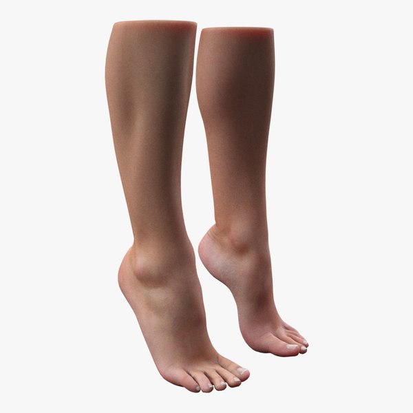 Female Feet High Heels 3D