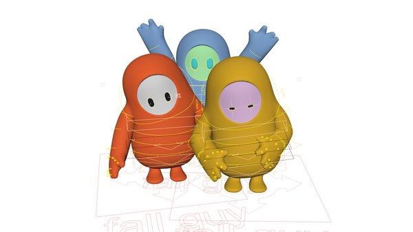무료 Fall guy rigged 3D 모델 - TurboSquid 1961058