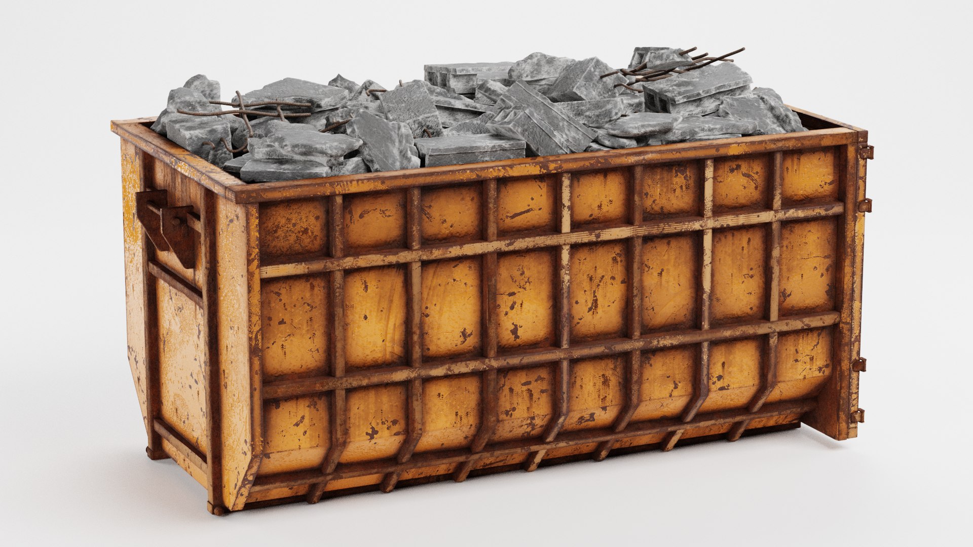 3D Skip Contains 2 Model - TurboSquid 1592591