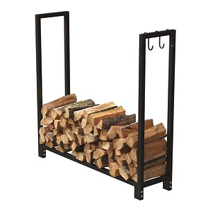 3D model firewood storage rack