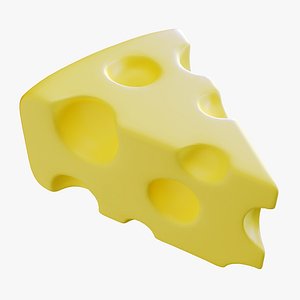 3D Emoji Cheese 001