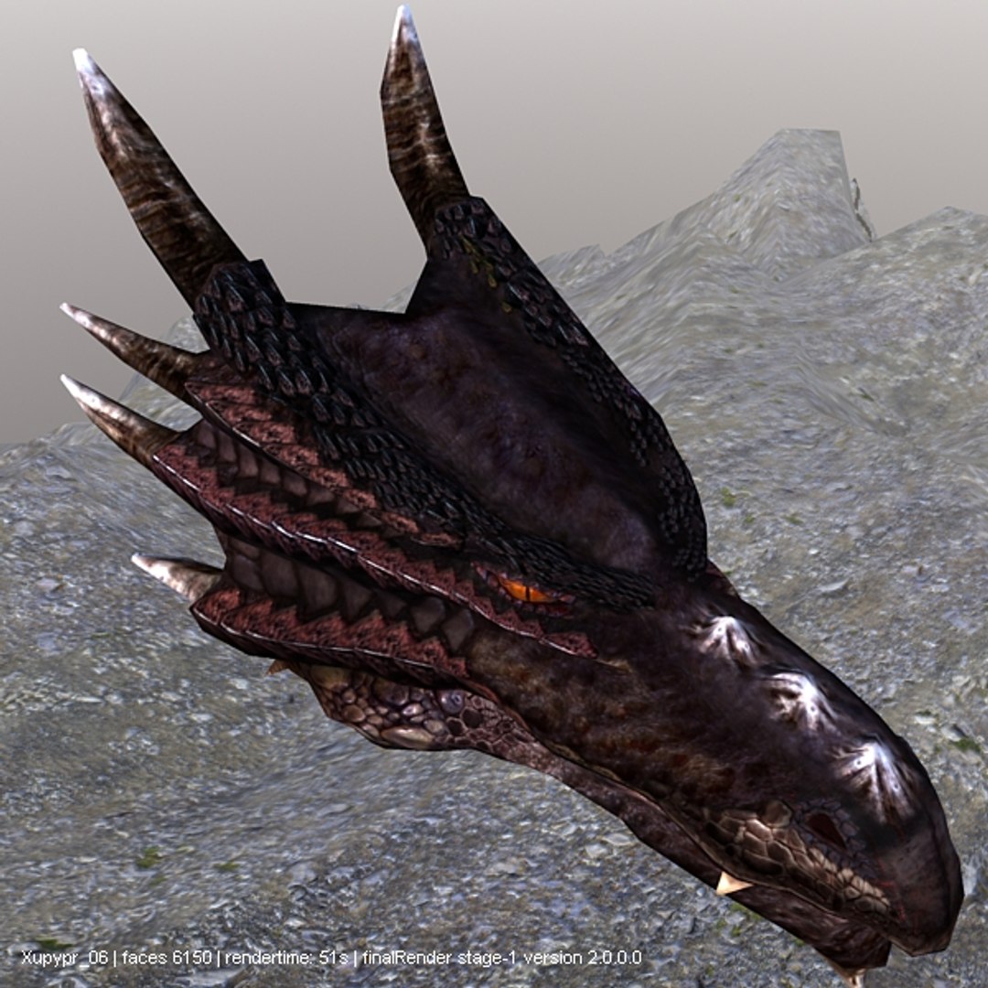 Black Dragon Head Max