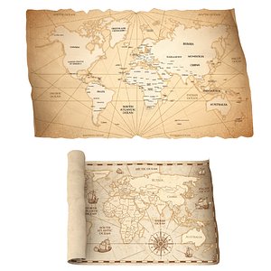 vintage old world model