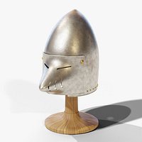 Hounskull Bascinet Helmet PBR