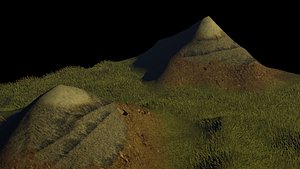 terrain 3d model
