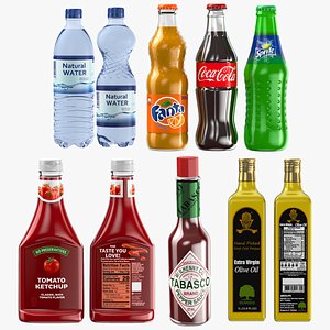 Detailed Bottles Collection