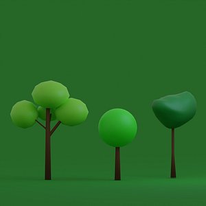3D Trees model