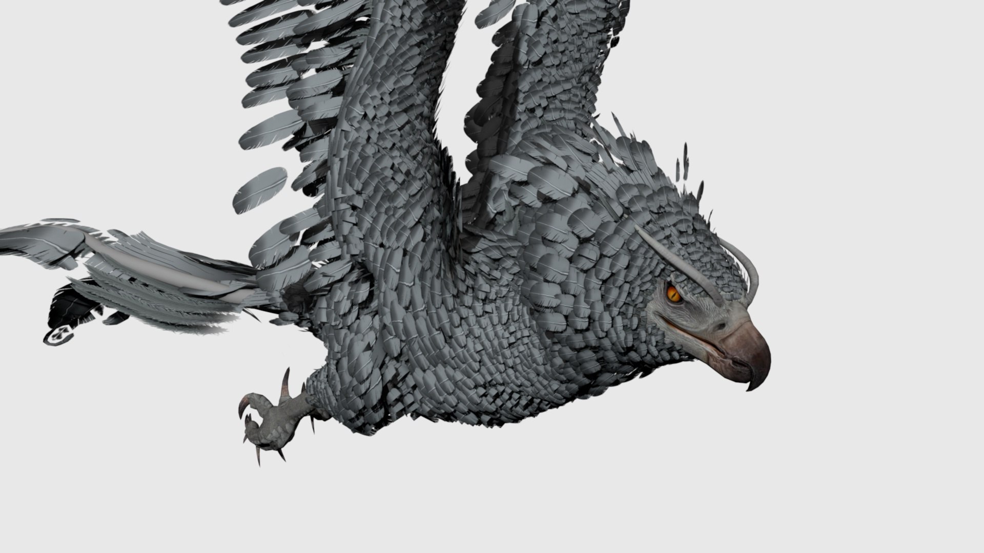 3D Phoenix Rigged And Animated Model - TurboSquid 2378086