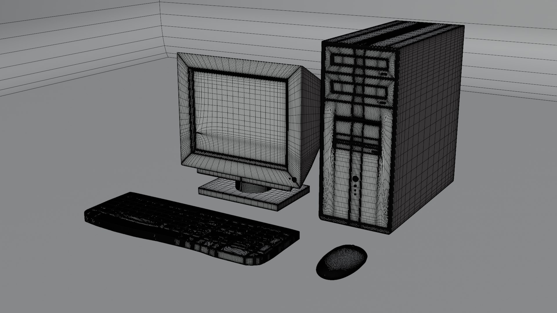 Old Computer Model - TurboSquid 2294463